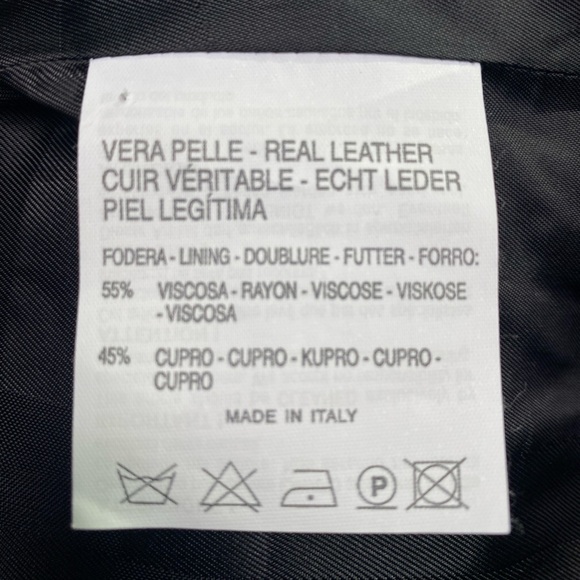 Burberry Pony Hair & Leather Trench Coat – Made in Italy, Size 6 - Picture 5 of 6